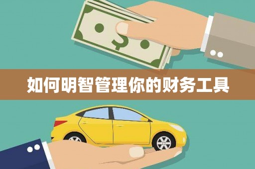 兰屿如何明智管理你的财务工具