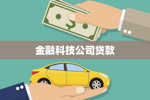 兰屿金融科技公司贷款