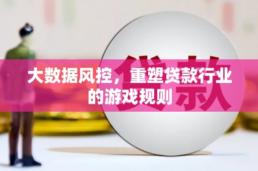 兰屿大数据风控，重塑贷款行业的游戏规则