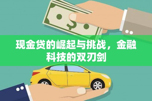 兰屿现金贷的崛起与挑战，金融科技的双刃剑