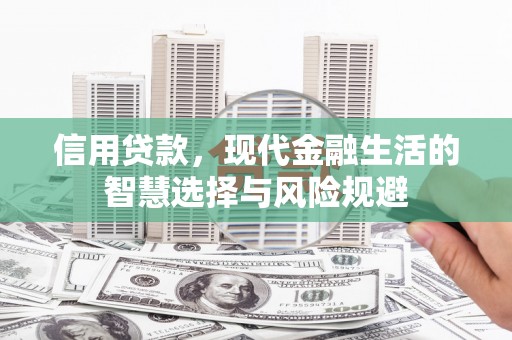 兰屿信用贷款，现代金融生活的智慧选择与风险规避