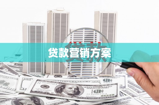 兰屿贷款营销方案