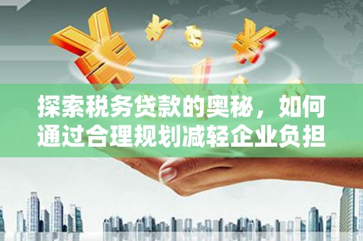 兰屿探索税务贷款的奥秘，如何通过合理规划减轻企业负担
