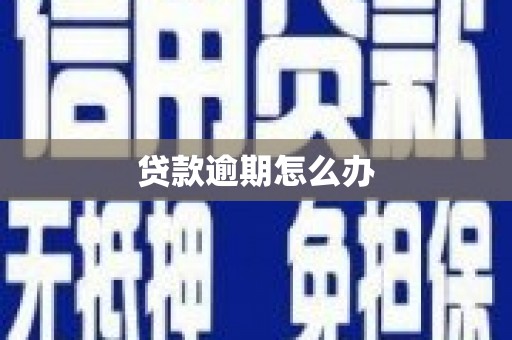 兰屿贷款逾期怎么办