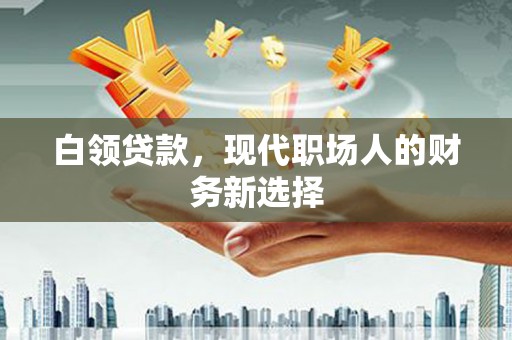 兰屿白领贷款，现代职场人的财务新选择