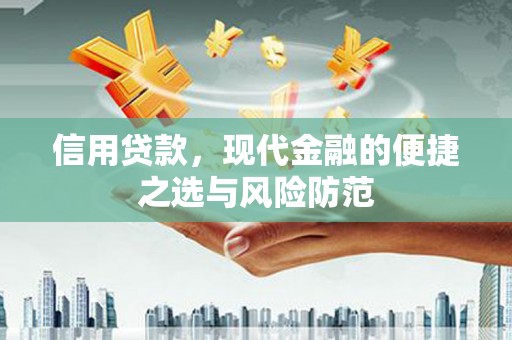 兰屿信用贷款，现代金融的便捷之选与风险防范