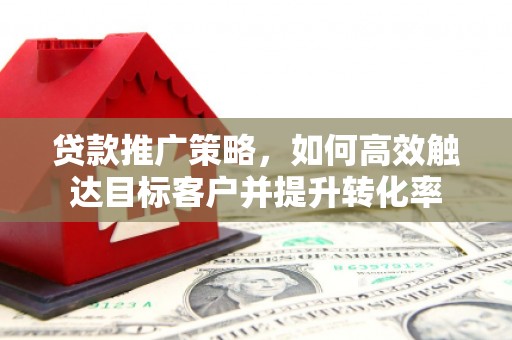 兰屿贷款推广策略，如何高效触达目标客户并提升转化率