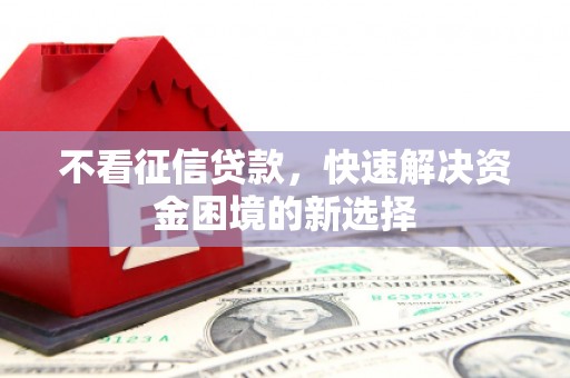 兰屿不看征信贷款，快速解决资金困境的新选择
