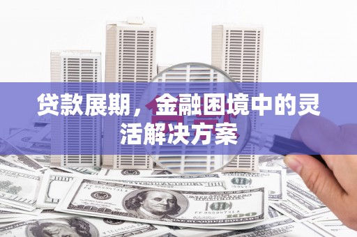 兰屿贷款展期，金融困境中的灵活解决方案