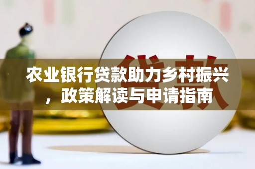 兰屿农业银行贷款助力乡村振兴，政策解读与申请指南