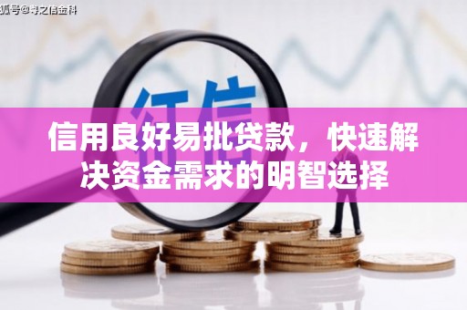 兰屿信用良好易批贷款，快速解决资金需求的明智选择