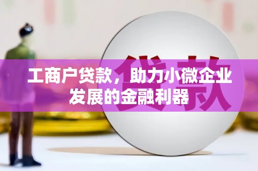 兰屿工商户贷款，助力小微企业发展的金融利器