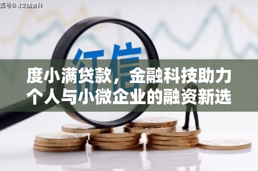 兰屿度小满贷款，金融科技助力个人与小微企业的融资新选择