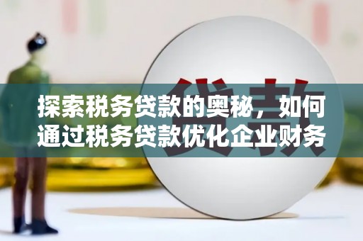 兰屿探索税务贷款的奥秘，如何通过税务贷款优化企业财务