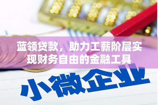 兰屿蓝领贷款，助力工薪阶层实现财务自由的金融工具