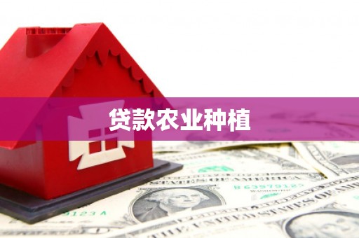 兰屿贷款农业种植