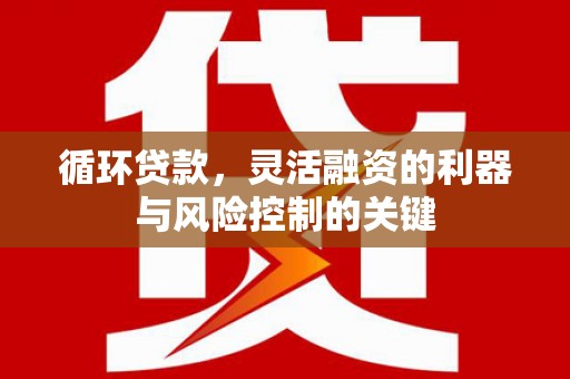 兰屿循环贷款，灵活融资的利器与风险控制的关键
