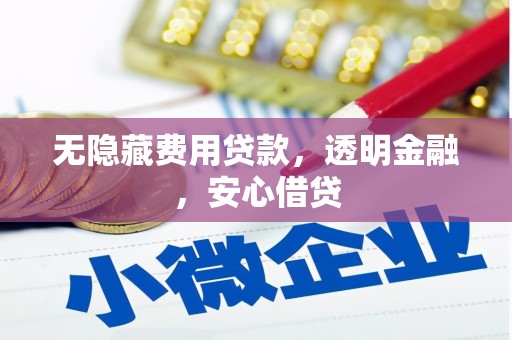兰屿无隐藏费用贷款，透明金融，安心借贷