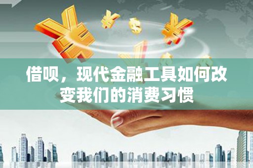 兰屿借呗，现代金融工具如何改变我们的消费习惯