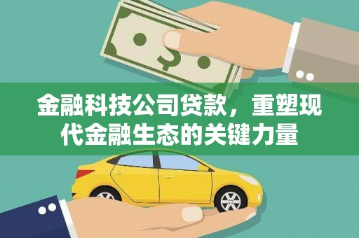兰屿金融科技公司贷款，重塑现代金融生态的关键力量