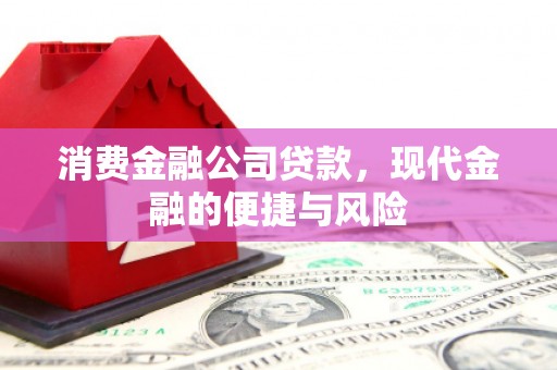 兰屿消费金融公司贷款，现代金融的便捷与风险