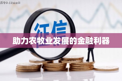 兰屿助力农牧业发展的金融利器