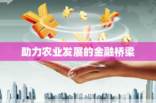 兰屿助力农业发展的金融桥梁