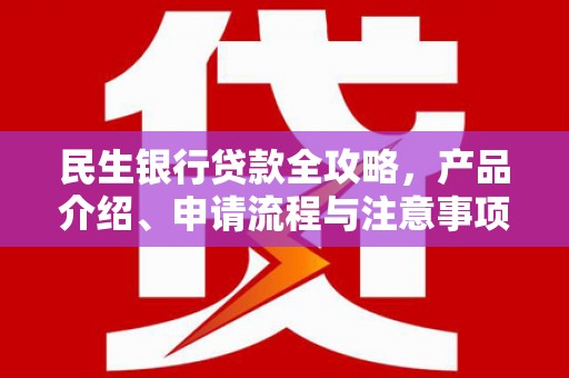 兰屿民生银行贷款全攻略，产品介绍、申请流程与注意事项